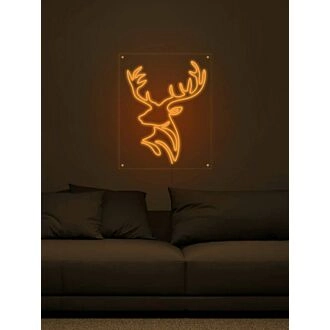 Deer Head Neon Sign