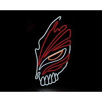 Demon Mask Anime Neon Sign