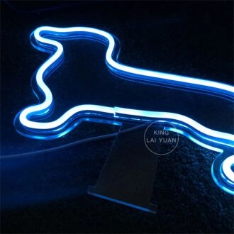 Brighten Up Your Space: Dog LED Neon Sign Perfect for Home Decor, Bars, and Pet-Friendly Events
