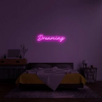 Dreaming Neon Sign for Whimsical Spaces