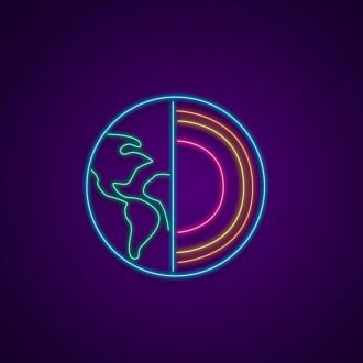 Earths Anatomy Custom Neon Sign