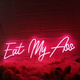 Eat My Ass Red Neon Sign