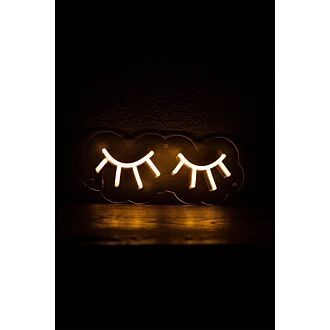 Brighten Up Your Beauty Salon or Makeup Room with the Eyelash LED Neon LED Sign.