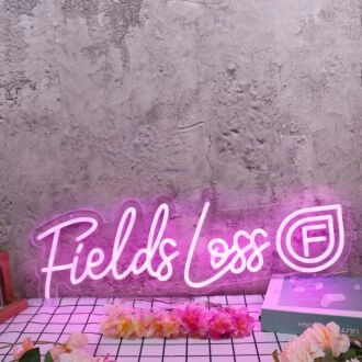 Fields Loss Pink Neon Sign