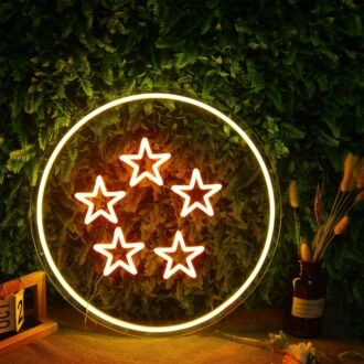 Five Stars Dragon Ball Neon Sign
