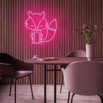 Fox Neon Sign