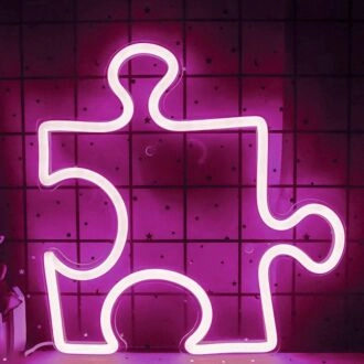 Funny puzzles Deco Neon