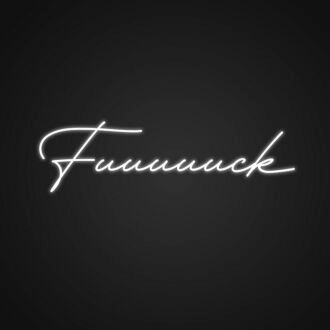 Fuuuck Neon Sign for Edgy Decor