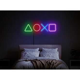 Elevate Your Game Room and Bar Ambience with Gamer Neon Sign Lights for Wall, A Versatile Gaming LED Decor Piece.