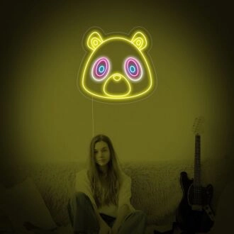 Graduation Bear Neon Sign