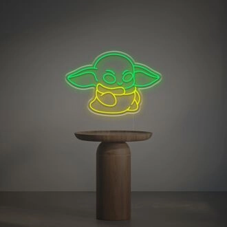 Grogu LED Neon Sign