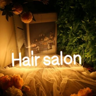 Hair Salon Neon Sign