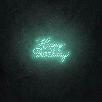Happy Birthday V1 LED Neon Sign