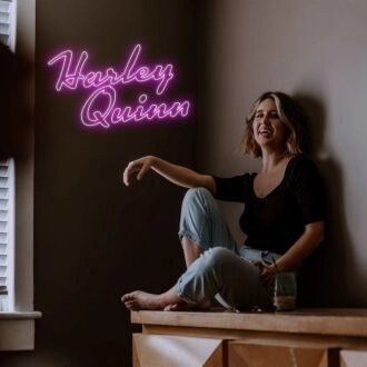 Harley Quinn Neon Sign Perfect for comic book fans