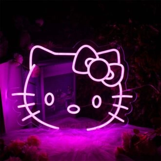 Hello Kitty Neon Sign for Fun and Playful Spaces