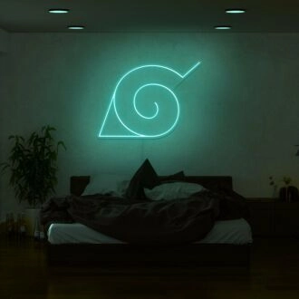 Hidden Leaf Village Neon Sign