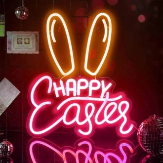 Easter Bunny Neon Sign