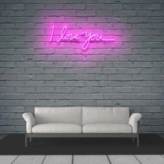 I Love You Neon Sign