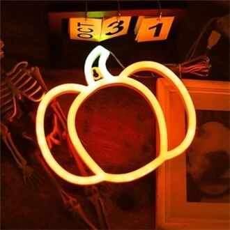 Erheben Sie Ihr Thanksgiving-Ambiente: Perfektes Kürbis-LED-Neonschild für Zuhause, Büro und festliche Zusammenkünfte.