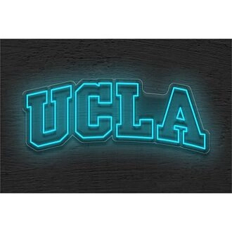 Brighten up your home, office, or bar ambiance with the versatile Ucla LED Neon Sign.