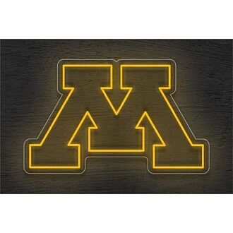 Bringen Sie Ihre Spieleabende zum Leuchten und feiern Sie stilvoll mit dem University of Minnesota LED-Neonschild für Bars, Männerhöhlen und Wohnheime.