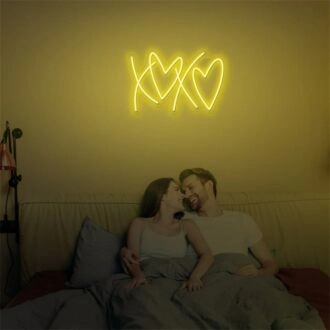 Verschönern Sie Ihre Hochzeits-, Bar- und Wohnungsdekoration mit dem Xoxo LED-Neonschild.