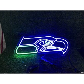 Elevate Your Business, Bar, or Office Ambiance with the Eagle Logo Business Sign LED Neon Sign.
