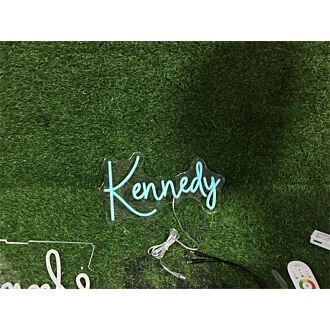 Brighten Up Your Space: Personalize Custom Kennedy LED Neon Sign for Home, Bar, and Event Ambiance