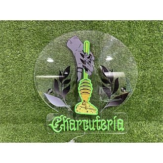 Transform any setting from your cozy home to vibrant parties with the Uv Sign Cool Logo LED Neon Sign.