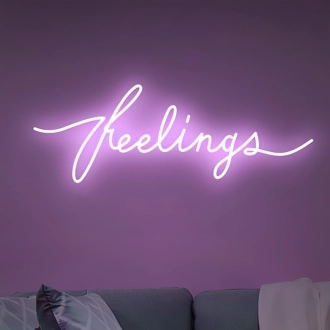 'Feelings' Neon Sign