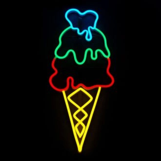 Ice Cream Neon Sign