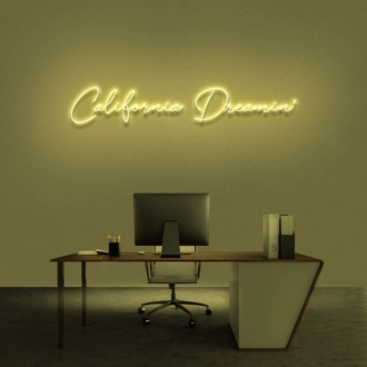 California Dreamin' Neon Sign