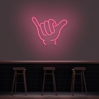 Fist Pump Neon Sign