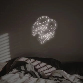 Brighten Up Your Bar, Office, and Special Celebrations with the Good Times LED Neon Sign.