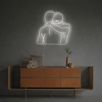 Erhellen Sie Ihren Raum: LED-Neonschild „Gay Hugging“ – Perfekt für Wohnkultur, Bars und festliche Anlässe.