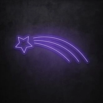 Shooting Star LED Sign