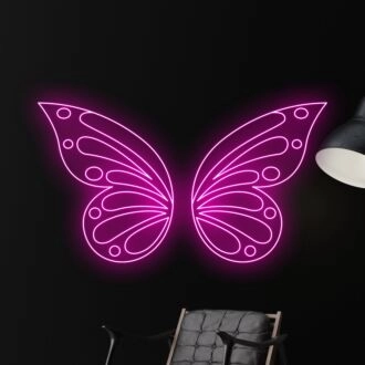 Verschönern Sie Ihren Raum: Schmetterling LED-Neonschild für Restaurant-, Bar- und Wohndekor - Perfekt für Clubs, Hochzeiten und Partys.