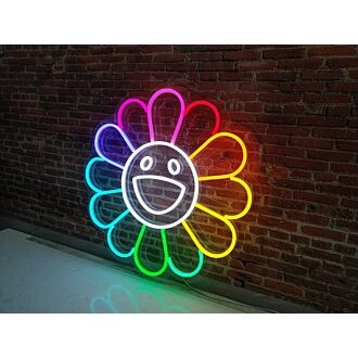 Takashi Murakami Blume LED-Schild