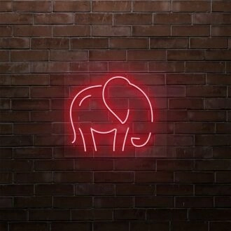 Elephant LED Sign