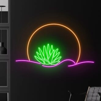 Bringen Sie mit Wüsten-LED-Neonschildern Schwung in Ihre Kaffeebar, Ihren Club und Ihre Zusammenkünfte zu Hause.