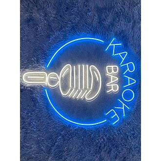 Elevate Your Entertainment Space - Perfect for Parties, Home Bars, and Podcast Studios with the Karaoke Bar Led Neon Sign Podcast Neon Led Light.