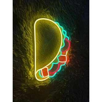 Mexikanisches Tacos Restaurant Leuchtreklame Tacos Neonlicht
