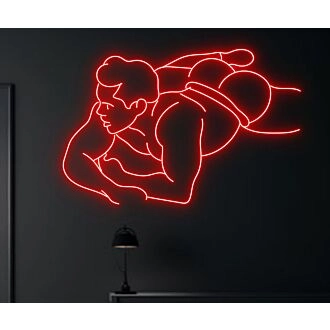 Naked Male Led Neon Sign Gay Body Club Neon Led Sign