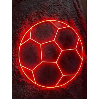 Soccer Ball Football Neon Light Christmas Decor Led Neon Sign