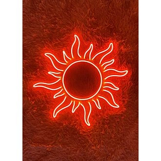 Sonne LED Neon Schild Licht Sonne Dekor.