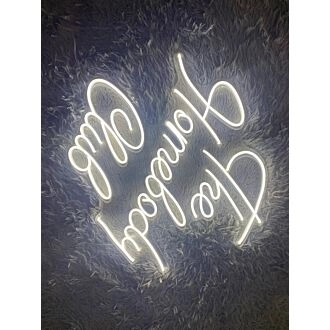 The Homebody Club Quote Pub Bar Hanging Led Neon Sign