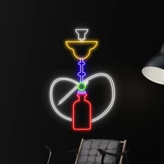 Wand-LED-Kunst Blatt-LED-Licht Rauchzeichen