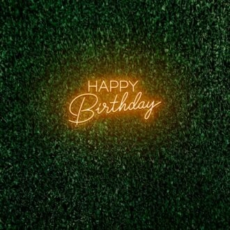 Happy Birthday V3 LED Neon Sign