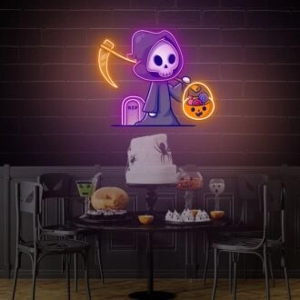 Halloween UV Neon Licht Spuk Neonkunst Beleuchtung