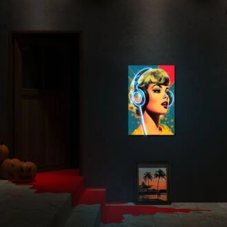 Lady Kopfhörer UV-Licht: Verbessern Sie Ihr Audioerlebnis.